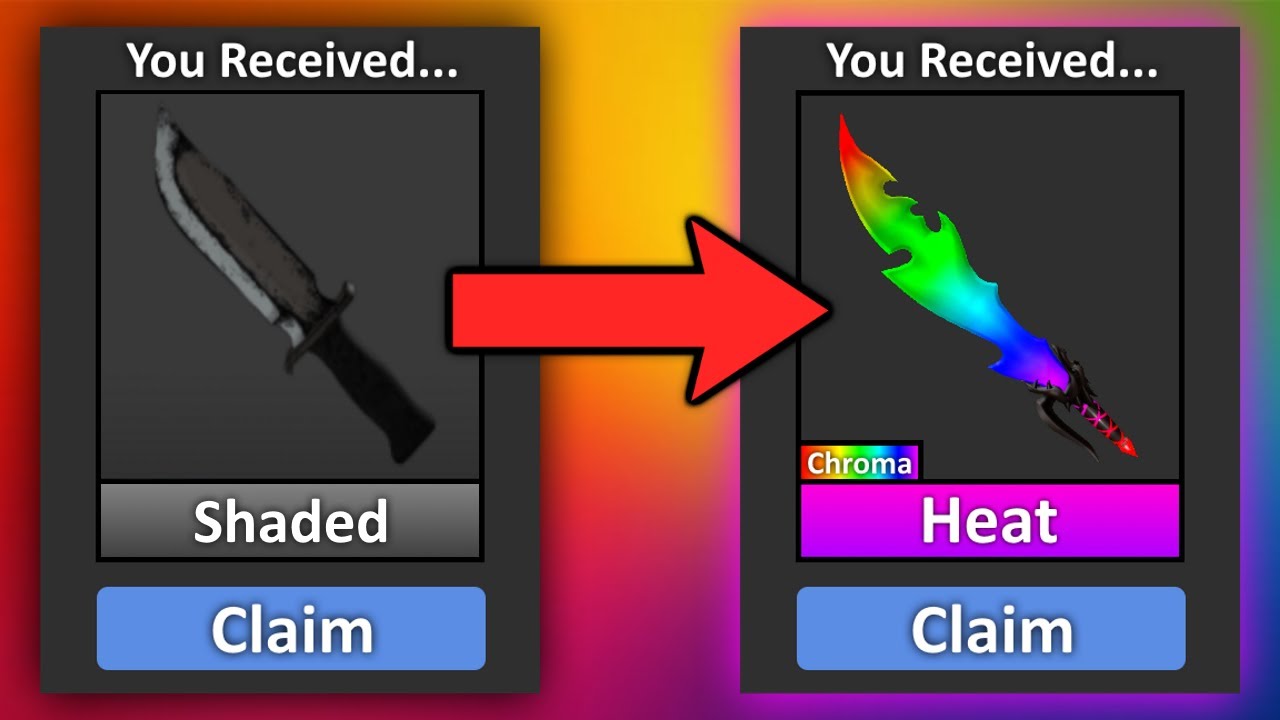 Trading Chroma Heat! Using Mm2 Values And Not Supreme.Right now looking for  C shark or C Fang with adds! (offers are completely allowed) :  r/MurderMystery2