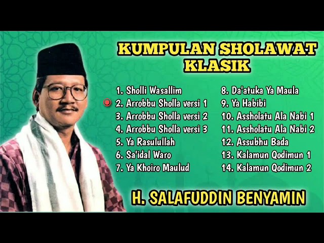 #2 Kumpulan Sholawat Klasik H. Salafuddin Benyamin | Pujian Sebelum Sholat | Sholawat Jaman Dulu class=