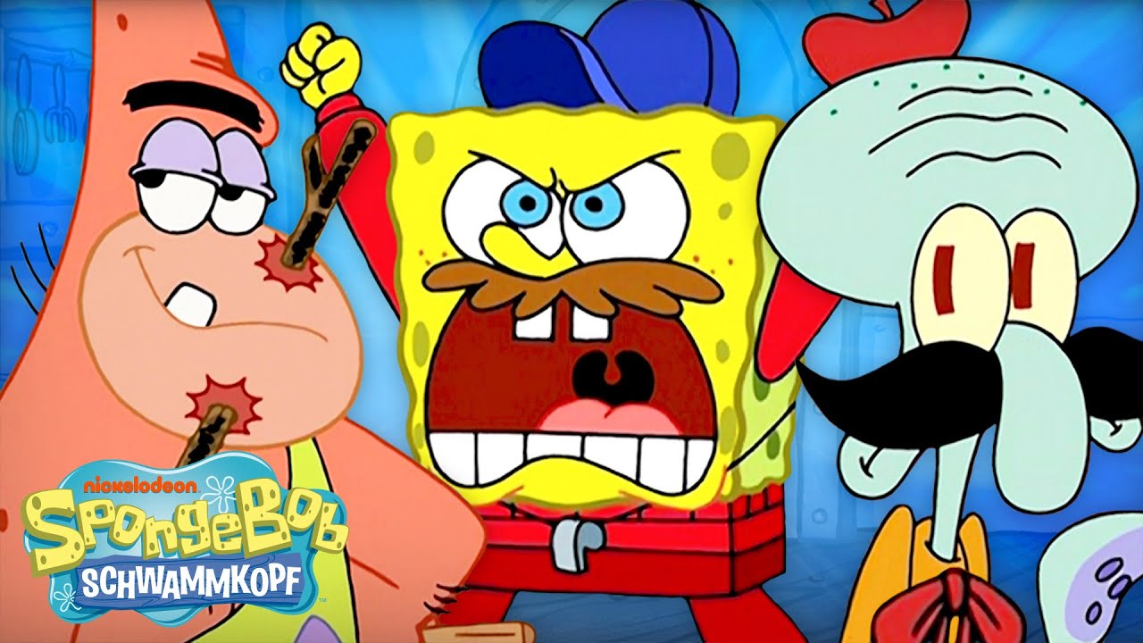 SpongeBob Staffel 3 Marathon 🧽 | 55-Minuten-Compilation | SpongeBob Schwammkopf
