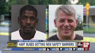 HART reveals first look at new safety barriers designed to protect drivers from assaults