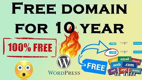Get Free Domain for website 2021