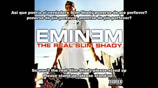 Eminem - The Real Slim Shady Lyrics (Español - Ingles)