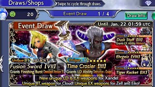 DFFOO Xande Ld & Cloud Burst 💎Pulls & Showcase⚔️