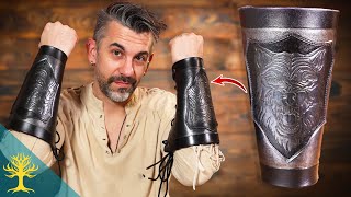 Making Your Own Fantasy Leather Bracers