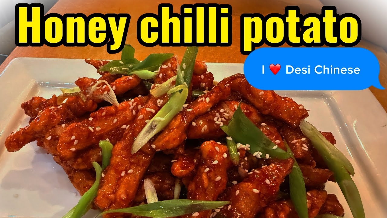 Crispy Honey chilli potato 🔥 |Restaurant style Honey chilli potato 🥔 