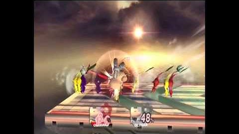 SSBB 3-0 vs all lvl 9 cpus as Olimar Part 3