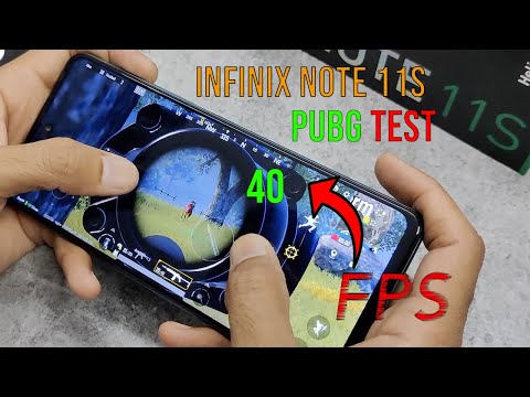 Infinix Note 11s PUBG Test | Graphics | Gaming Review | Battery Drain