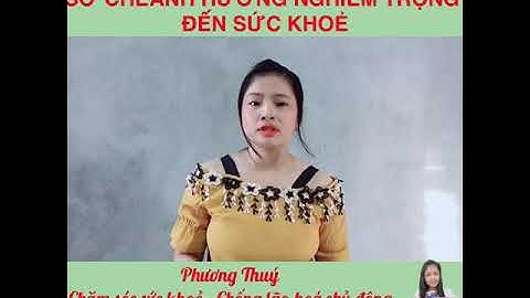 DÙNG HÀ THỦ Ô CHƯA QUA SƠ CHẾ ẢNH HƯỞNG NGHIÊM TRỌNG ĐẾN SỨC KHOẺ