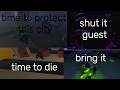 playing forsaken as killer and trolling with guest