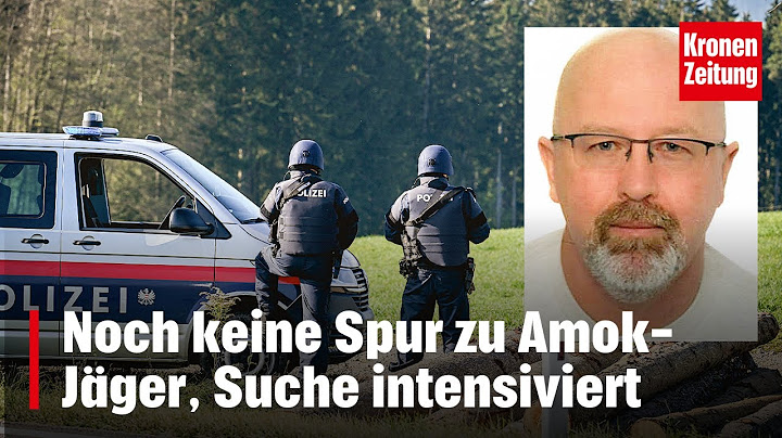 Noch keine Spur zu Amok-Jäger, Suche intensiviert | krone.tv NEWS