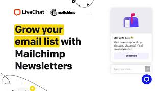 LiveChat & Mailchimp new integration screenshot 4