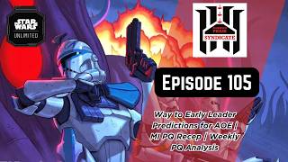 Way to Early Leader Predictions for AOE | MI PQ Recep | Weekly PQ Analysis