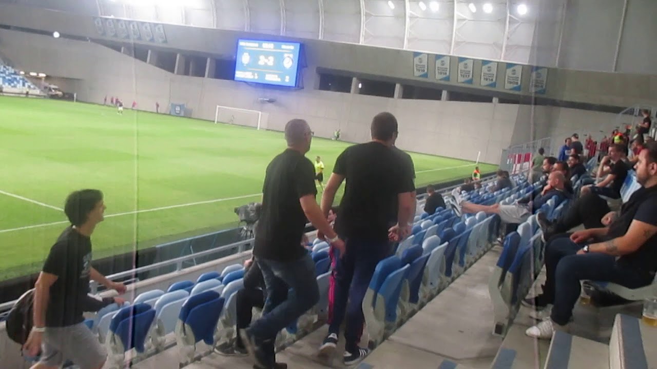 MTK-Kisvárda (NB II) szurkolói balhé 2018.05.25.