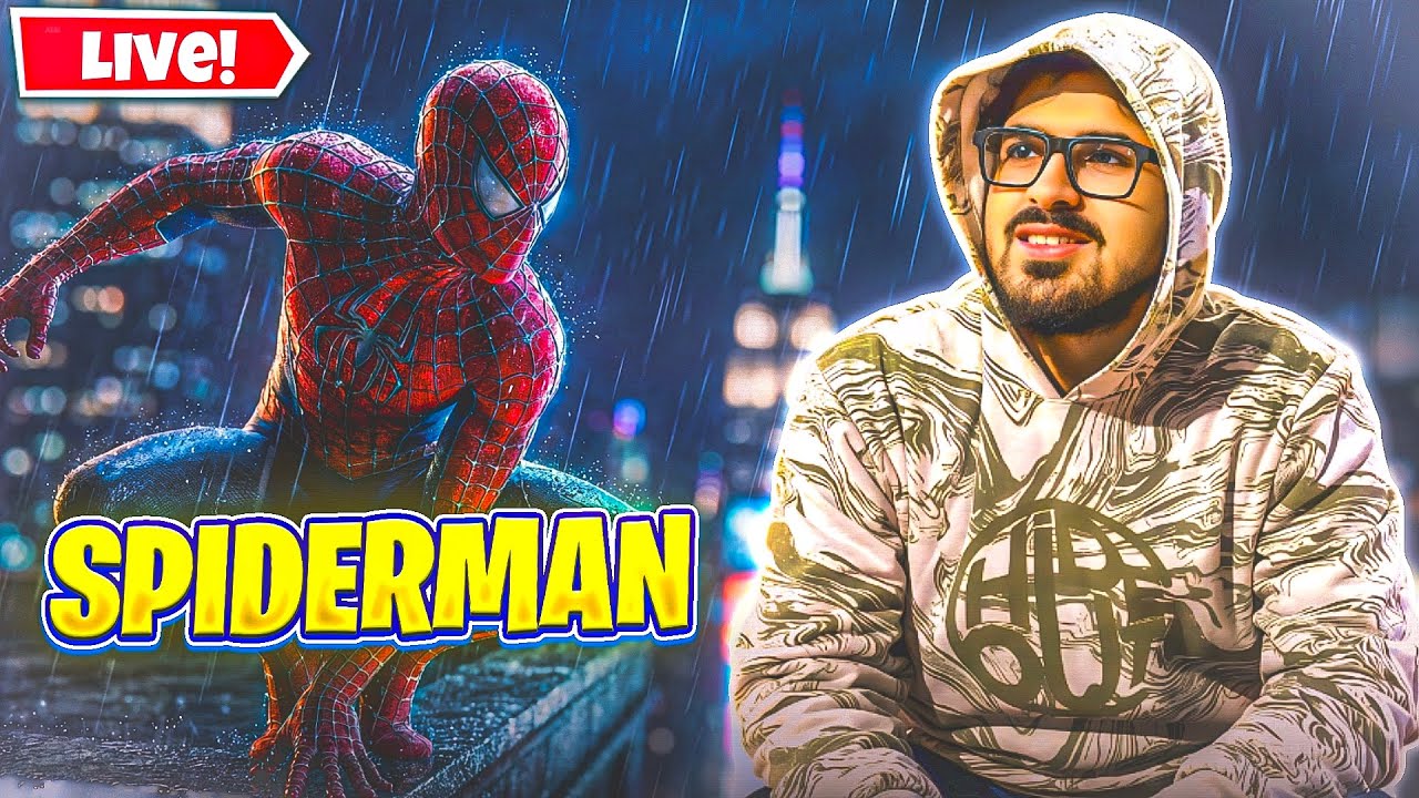 New Journey With Spiderman || facecam