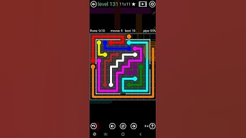 How To Solve Flow Free Courtyard Pack Level 131 11x11 Hard Board Walk Through Solution Walkthrough