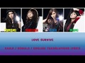 SCANDAL - LOVE SURVIVE Lyrics [Kan/Rom/Eng Translations]