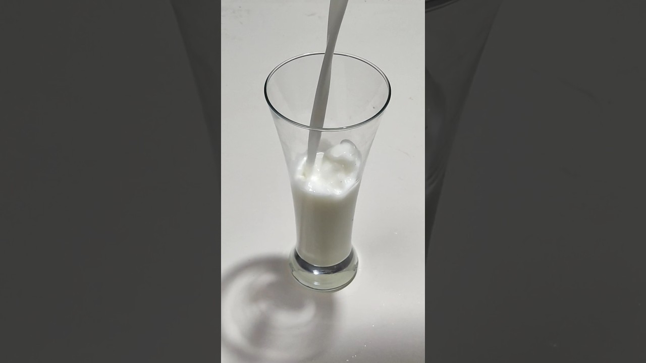 oddly satisfying asmr milk pouring sound 