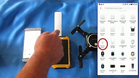 How to Setup a Drone WiFi Mi Repeater Connection