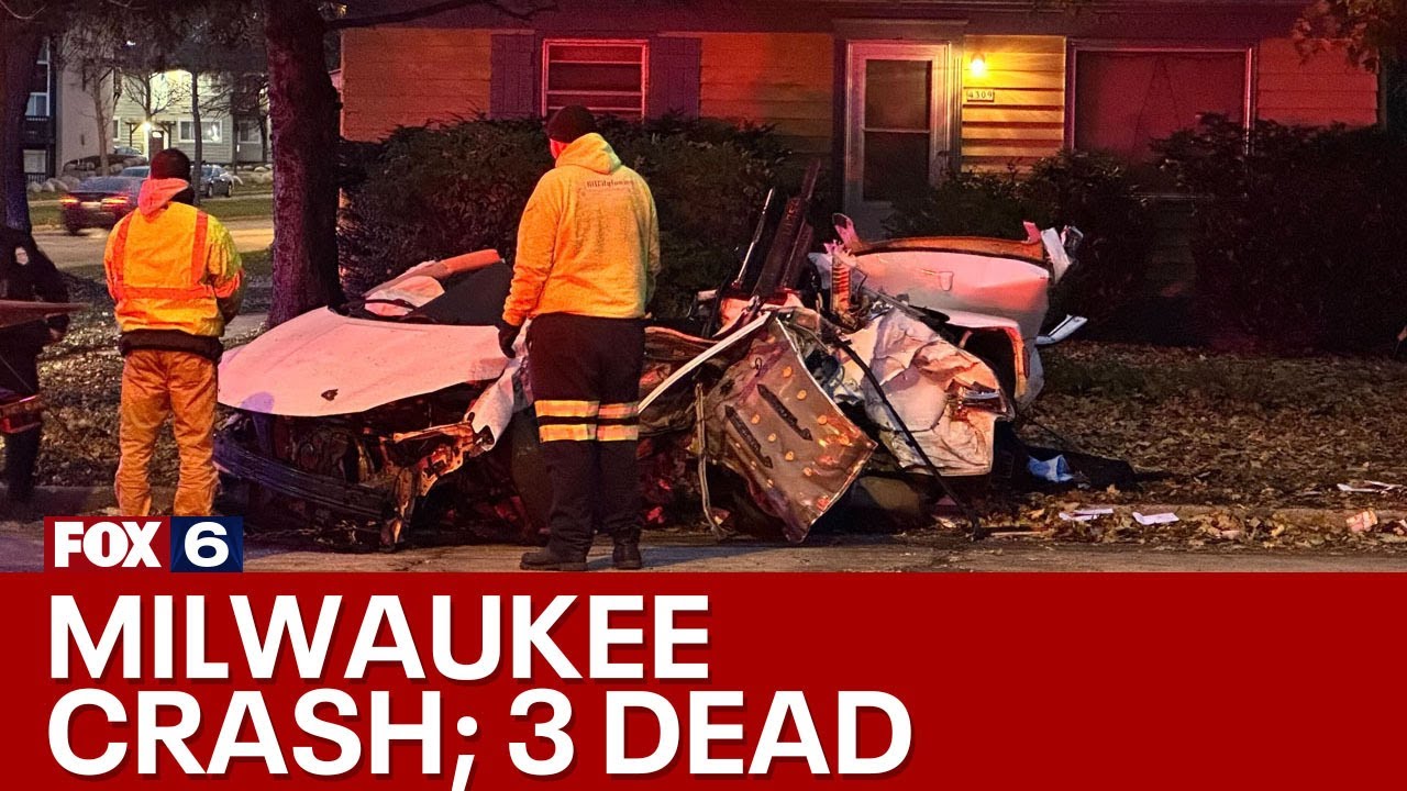 Crash on Milwaukee's north side; 3 dead | FOX6 News Milwaukee
