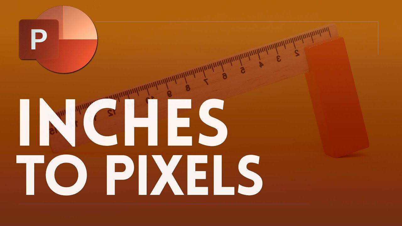 Powerpoint Pixels Instead Of Inches Change Dimensions Youtube