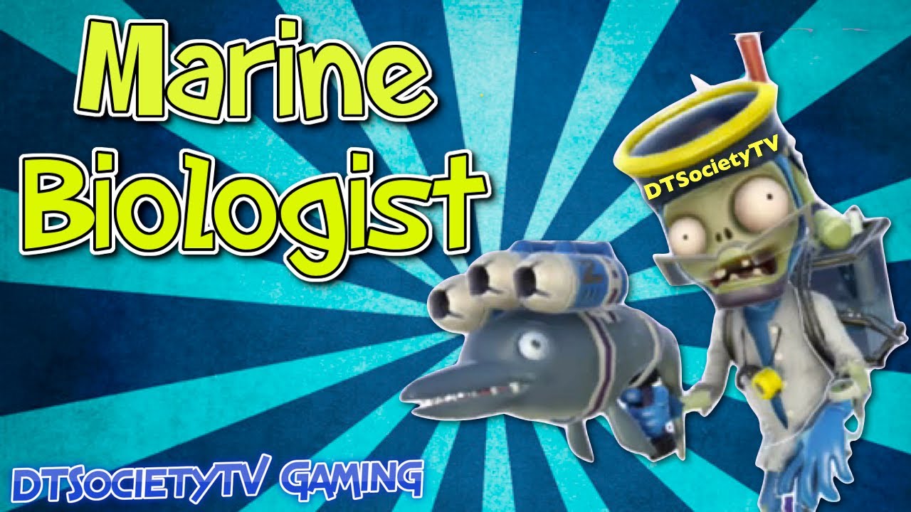 Plants vs Zombies Garden Warfare Marine Biologist Gameplay YouTube