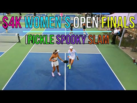 $4K Women’s Open FINALS! Elpusan(5.5) & Eugenio(5.6) vs Chew(5.4) & Grollman(5.3) 👻iPickle