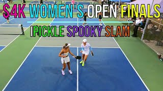 $4K Women’s Open FINALS! Elpusan(5.5) & Eugenio(5.6) vs Chew(5.4) & Grollman(5.3) 👻iPickle