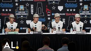Troy Coach Skylar Meade And Players Recap Their First Win In The College World Series