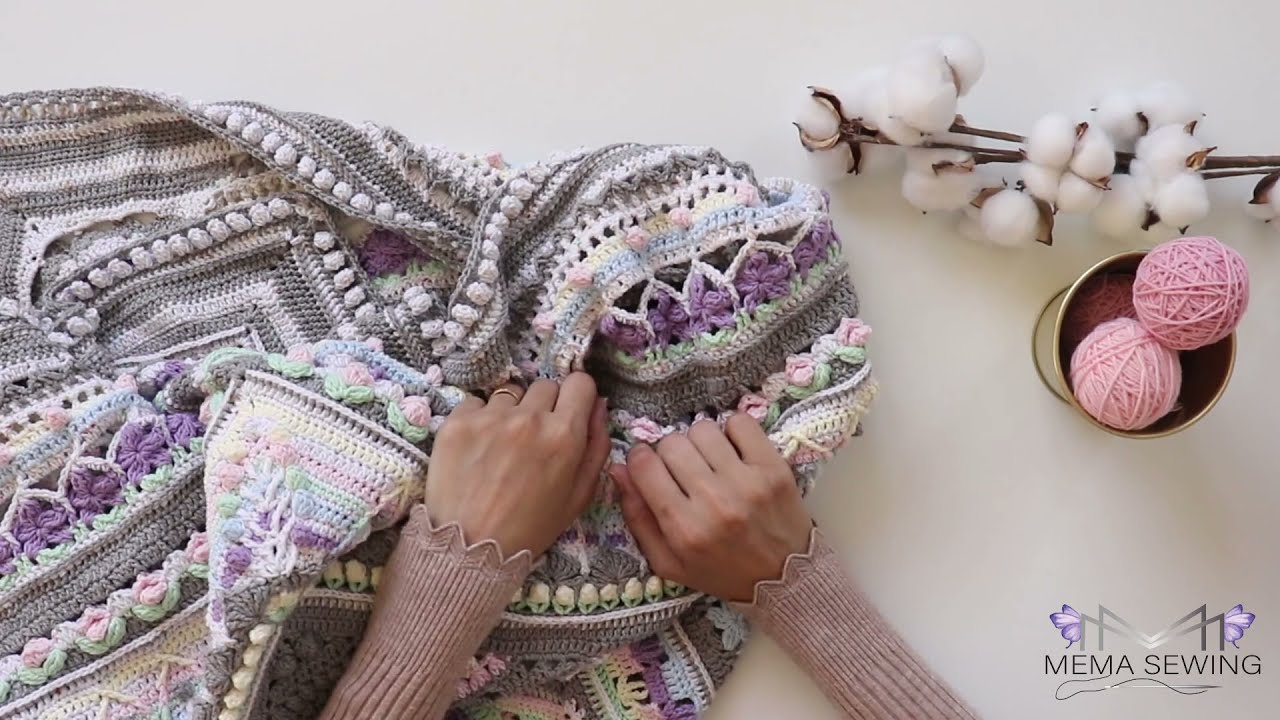 مراجعة مشروع عالم شارلوت Charlottes Universe CAL ‏| Mema Sewing ♡