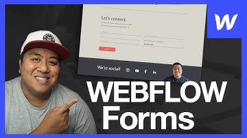 How to Create a Form - Webflow Wednesday