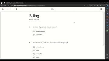 Billing Quiz Answers | Getting Started with Google Kubernetes Engine | Google Cloud Skills Boost