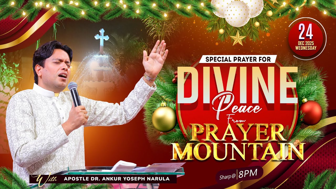 PRAYER MOUNTAIN |🔴LIVE (24-12-2025) SPECIAL PRAYER FOR DIVINE‬