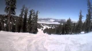 Skiing with the Bonettis NorthStar Park Fun spring 2011