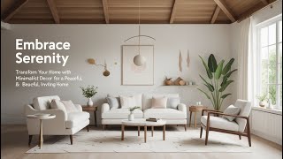The Art of Minimalist Decor: A Guide to Simplicity and Elegance