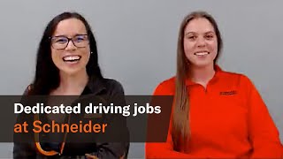 Dedicated driving jobs at Schneider