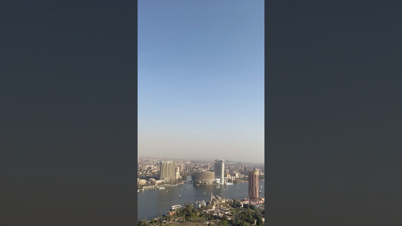 Cairo from above 😍🇪🇬 
