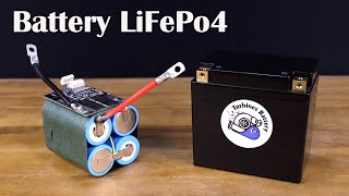Make a Motorcycle Battery using Cell LiFepo4 12V 7,2Ah