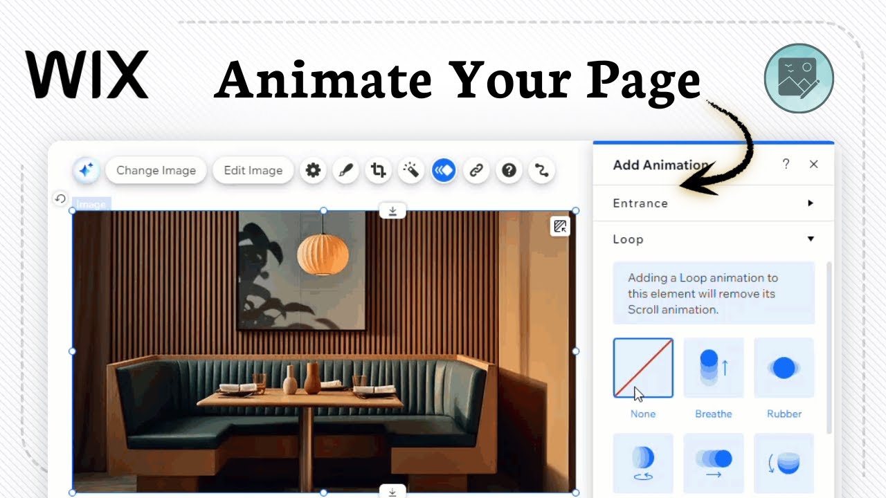 Как добавить эффекты движения в Wix (динамика страницы)