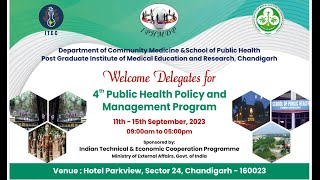 Inauguration of Public Health Policy and Management Program at PGIMER, Chandigarh screenshot 2