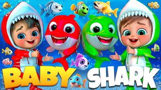 🔴LIVE Песня про Бэйби Шарка  -Детские стишки и песни | Banana Cartoon #детскиестишки #детскиепесни