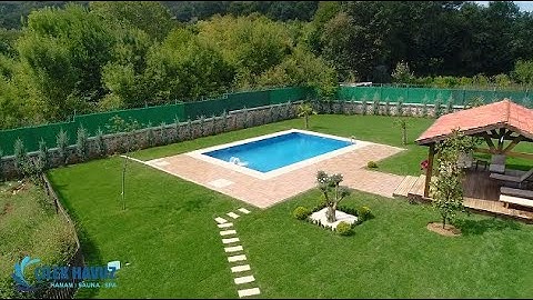 Swimming pool, Overflow System construction of the Çilek Havuz company