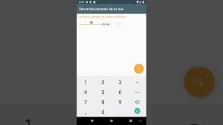 App Android Madrid Bus screenshot 2
