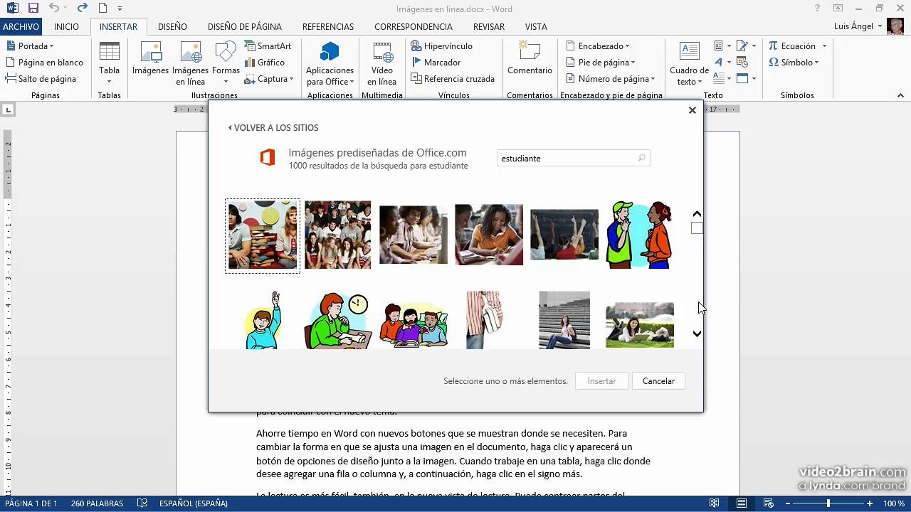 como insertar clipart in word 2013 - photo #4