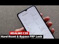 REALME C35 - Hard Reset & Bypass FRP Lock