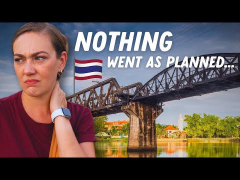 BANGKOK to KANCHANABURI (Rough Travel Day) 🇹🇭Thailand Travel Vlog 2023