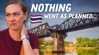 BANGKOK to KANCHANABURI (Rough Travel Day) ??Thailand Travel Vlog 2023