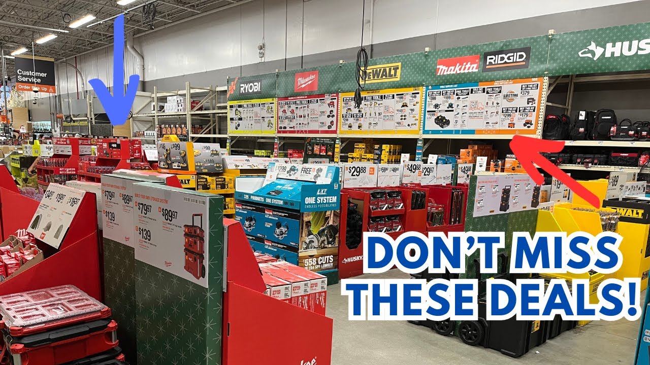 HOME DEPOT HOLIDAY TOOLS DEALS YOU DON'T WANT TO MISS! Makita