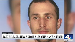 Lasd Releases New Video In Altadena Mans Murder