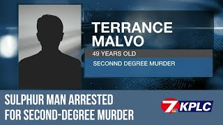 Sulphur man arrested for second-degree murder