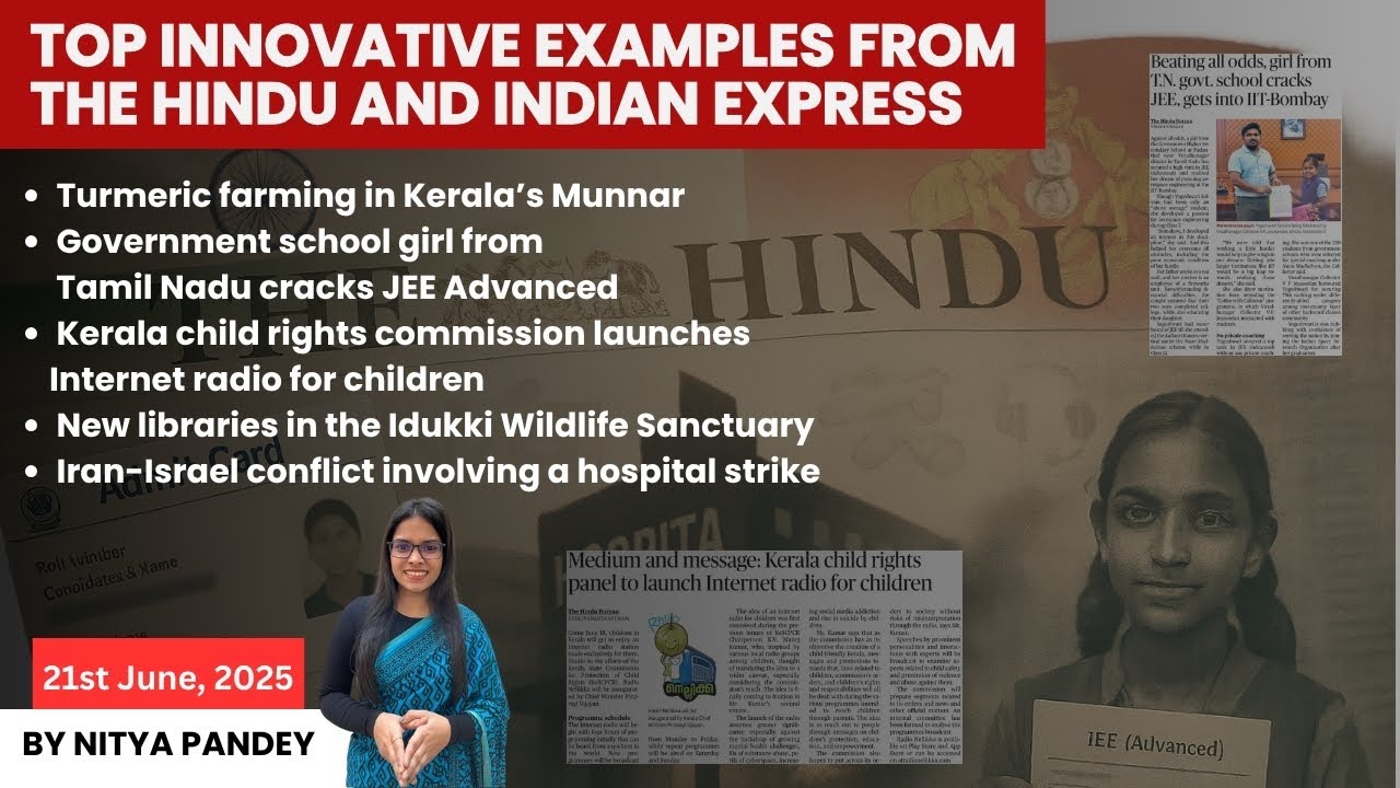How to Read Newspaper in UPSC preparation (Examples from The Hindu and ...